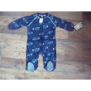 UTAH JAZZ 3-6M   Infant/Toddler  Coverall Zip Up Sleeper ROMPER 1Z